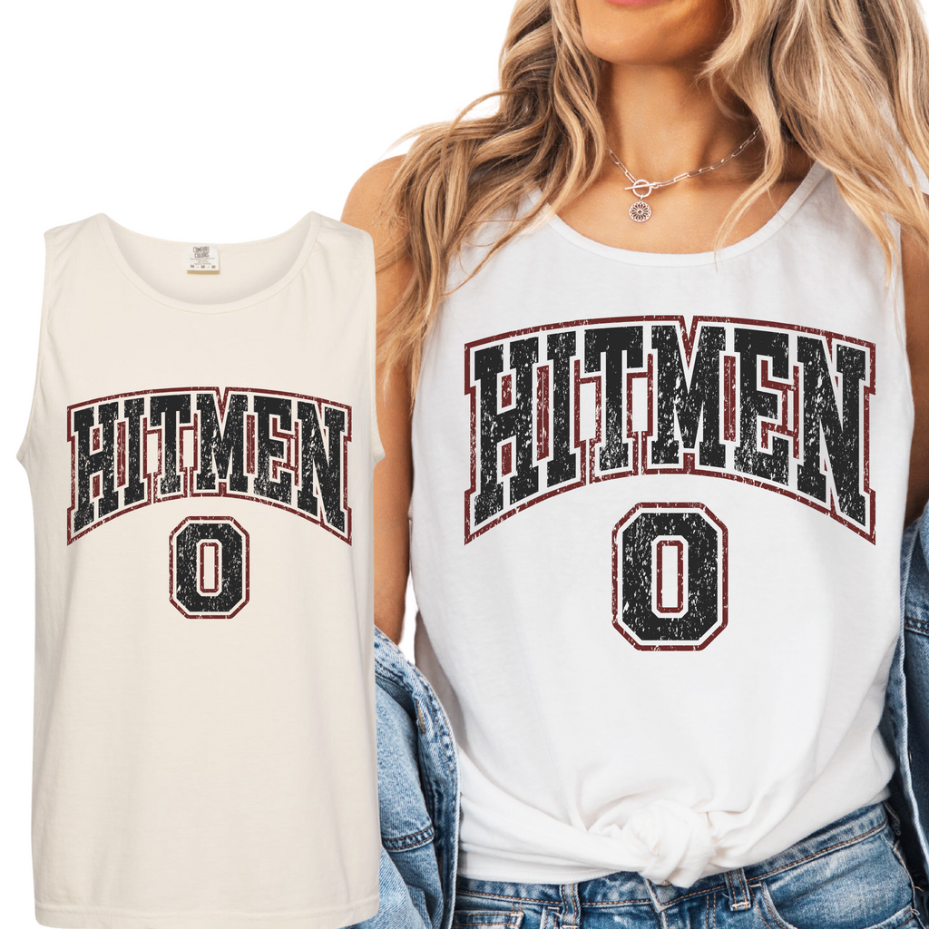 9360 HITMEN- OHIO HITMEN- Comfort Colors ® brand Unisex Tank- THROWBACK O