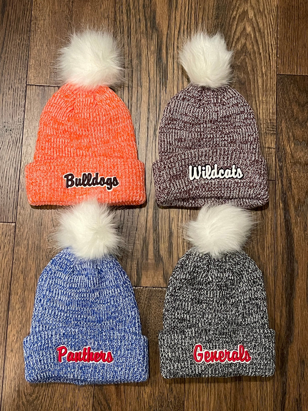 Bulldogs Pom Beanie