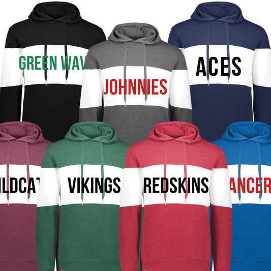 229563 Customize Striped Hoodies