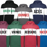 Custom Stripe Hoodies