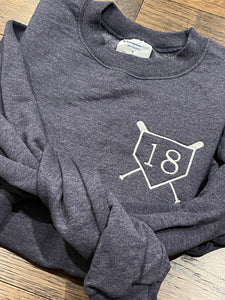 Embroidered Home Plate Sweatshirt