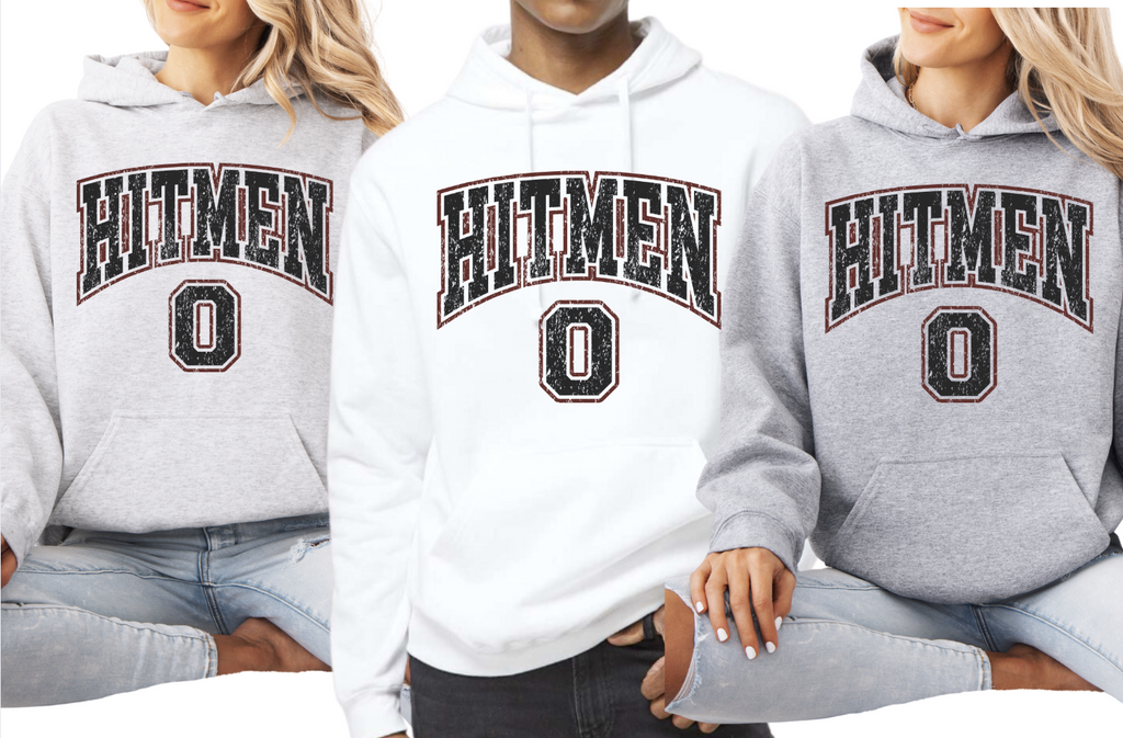 18500- OHIO HITMEN- HOODIE- YOUTH & ADULT- THROWBACK O