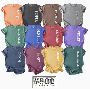 "PEP RALLY" TONE ON TONE TANKS, TEES AND SWEATSHIRTS