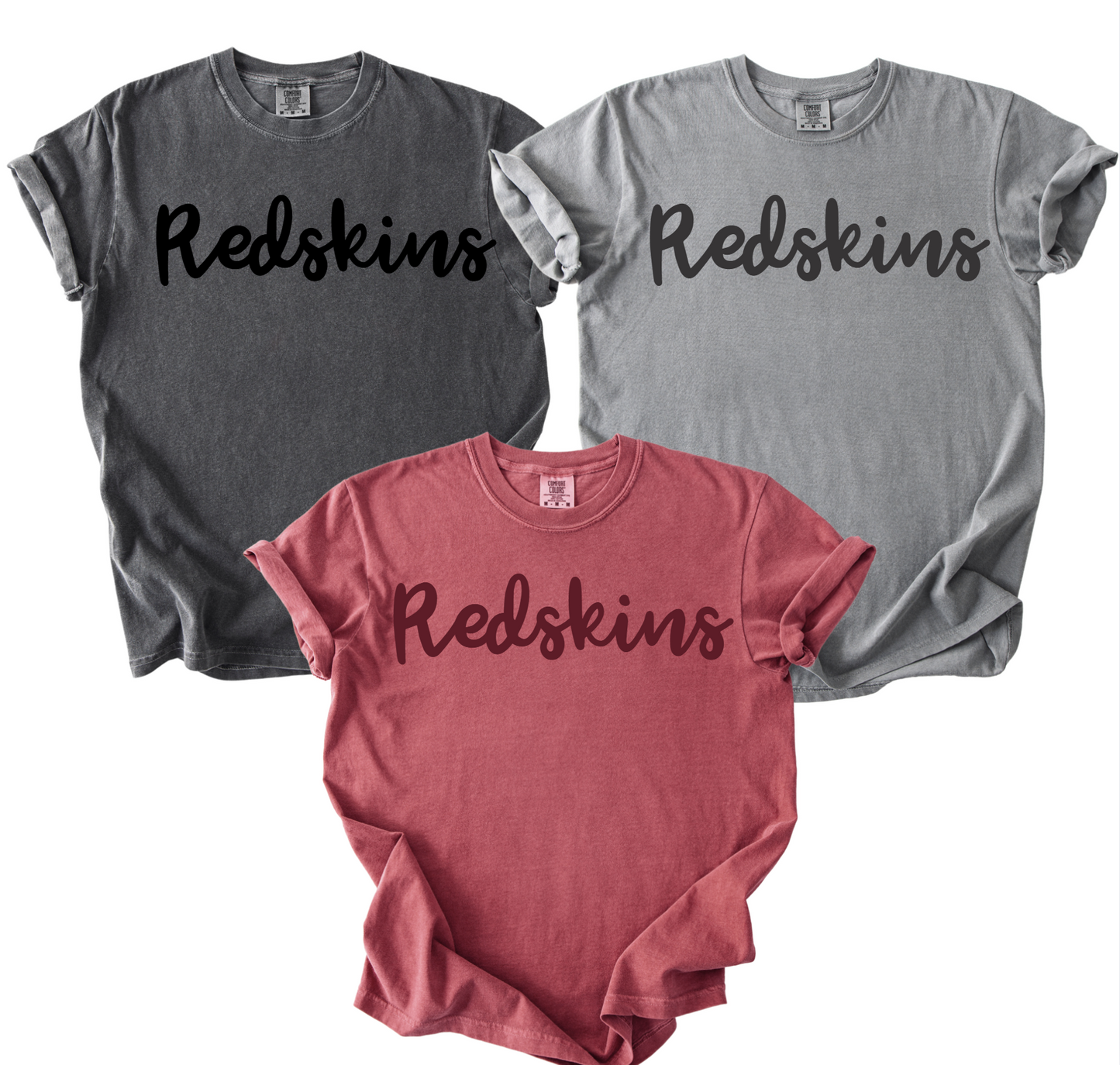 1717- "PEP RALLY" TEES- REDSKINS