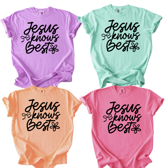 JESUS KNOWS BEST