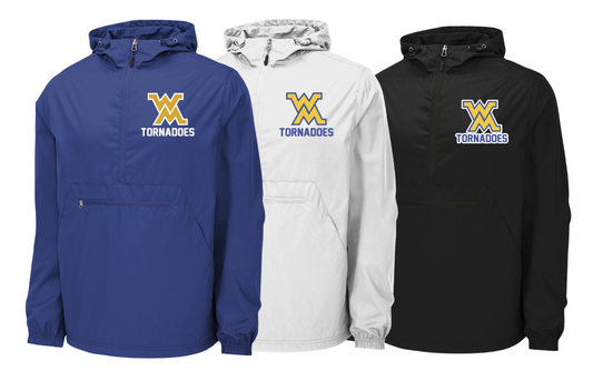 WM Tornadoes Packable Anorak