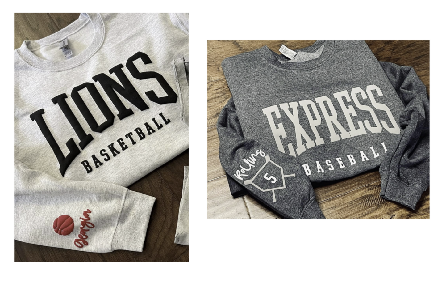 ARCHED PUFF TEES, CREWS AND HOODIES (YOUTH & ADULT)