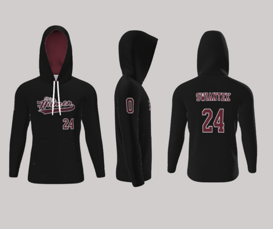 OHIO HITMEN- CHAMPRO- SUBLIMATED- CUSTOM TEAM HOODIES