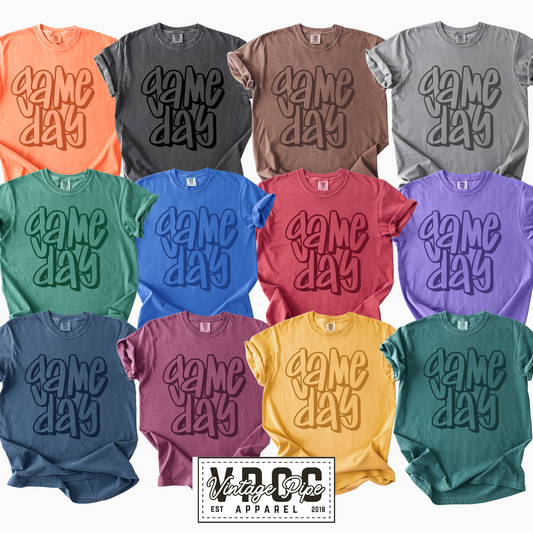 GAME DAY TANKS, TEES AND SWEATSHIRTS