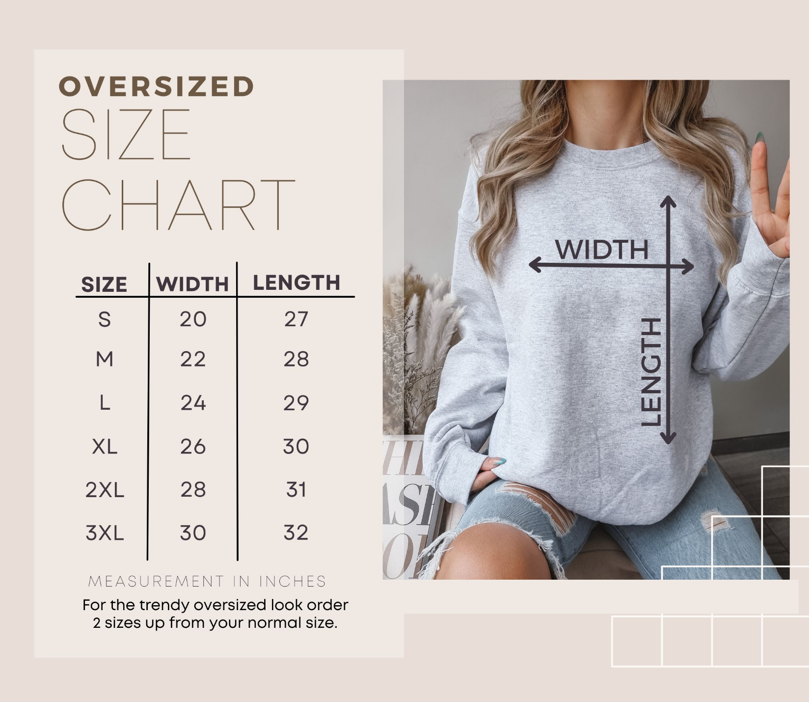Custom Layered Puff Sweatshirt