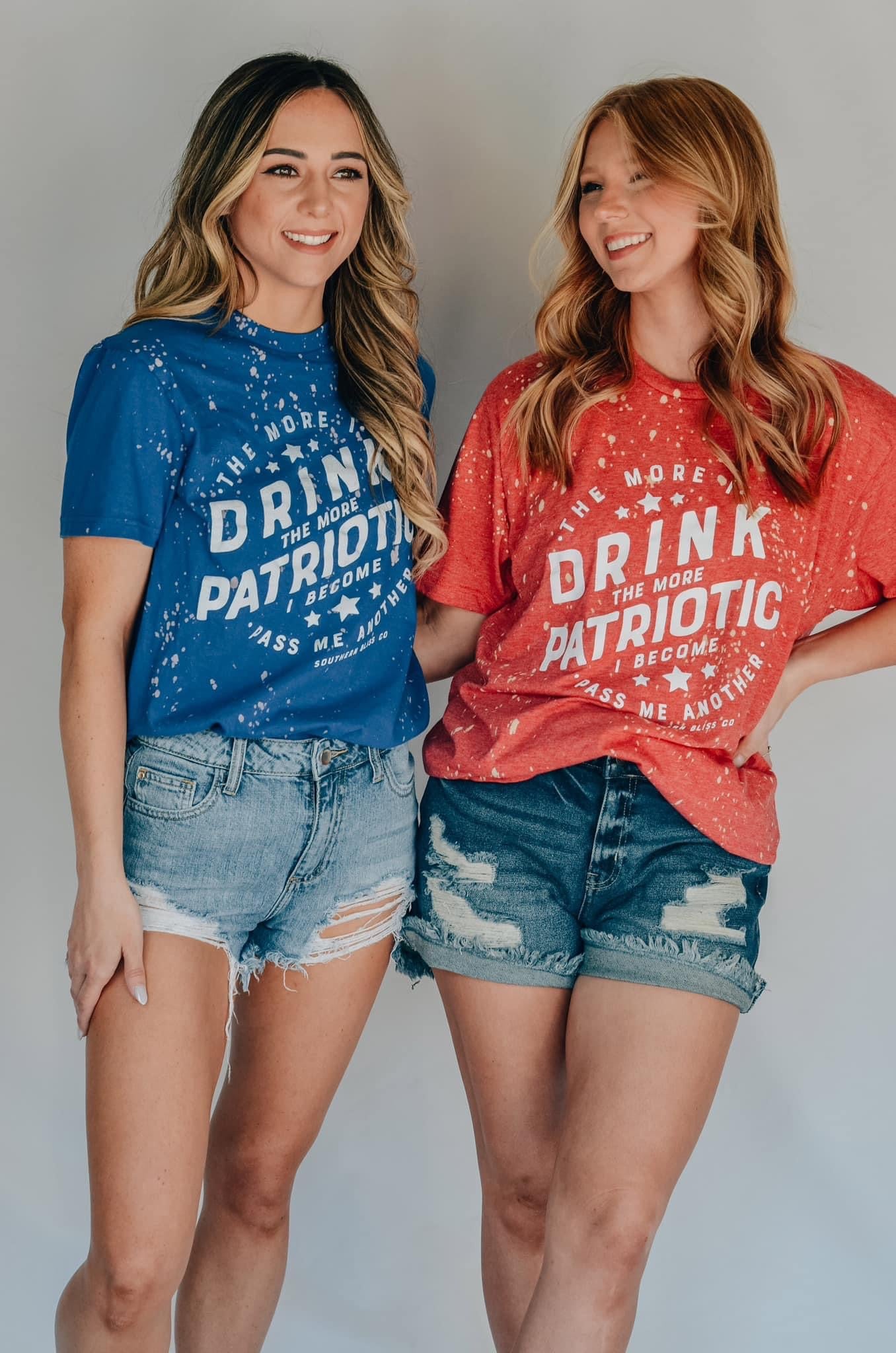 The More I Drink, Patriotic Tee