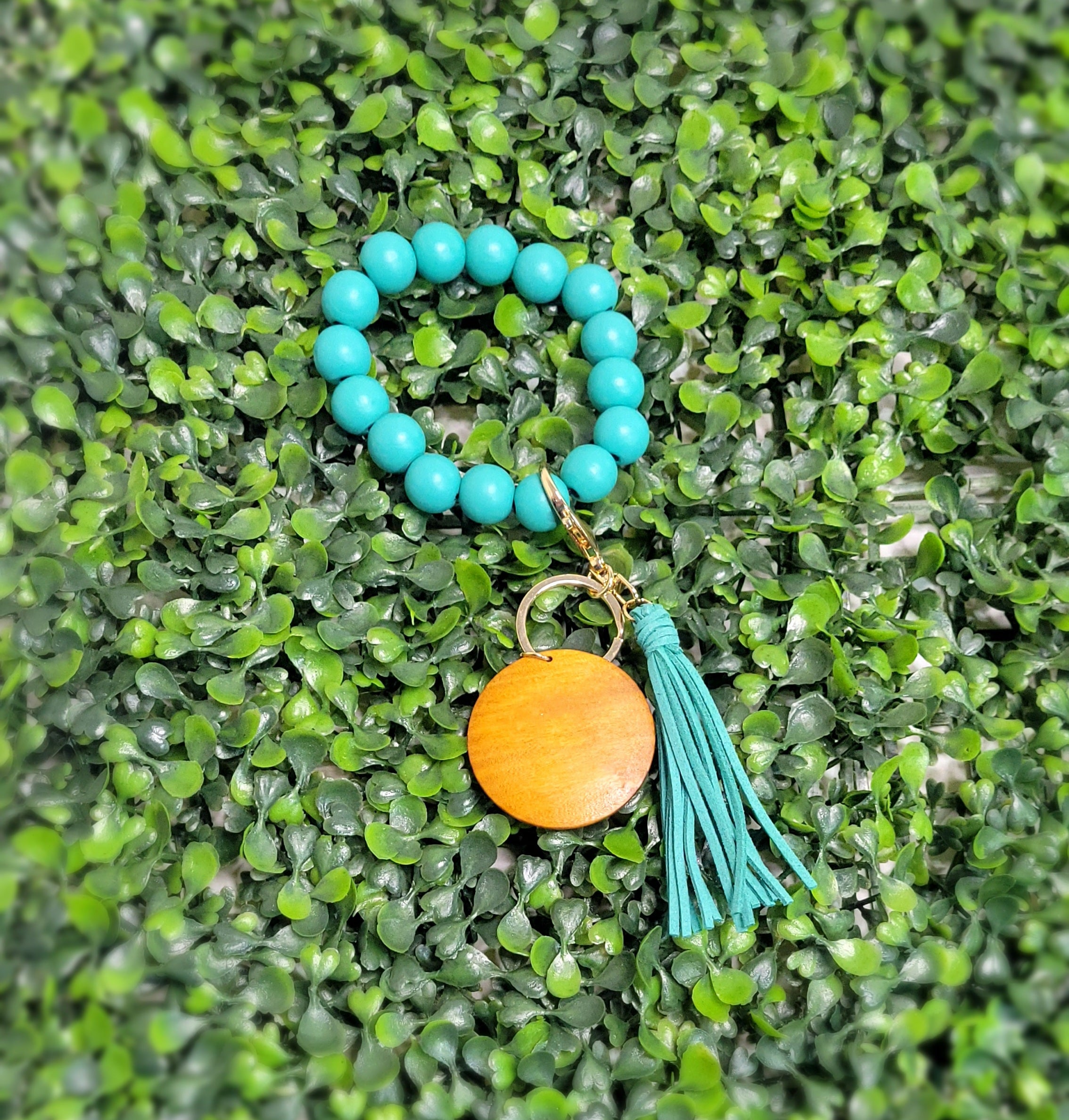 Personalized Wristlet Keychain