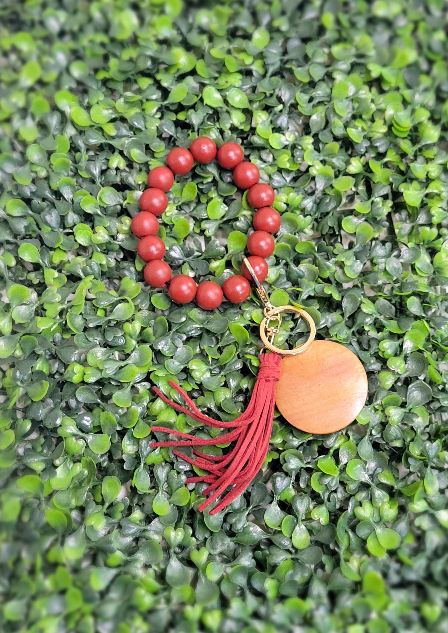 Personalized Wristlet Keychain