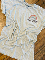 Personalized Rainbow Teach Tiny Human Shirts