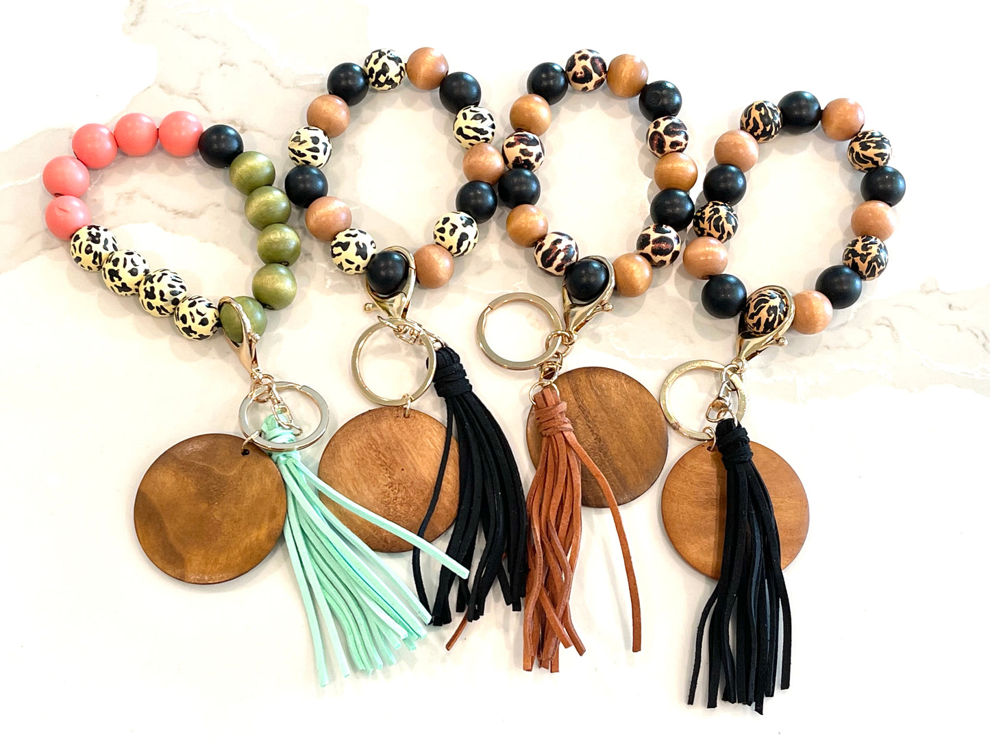 Personalized Wristlet Keychain