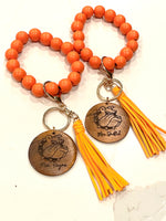 Personalized Wristlet Keychain