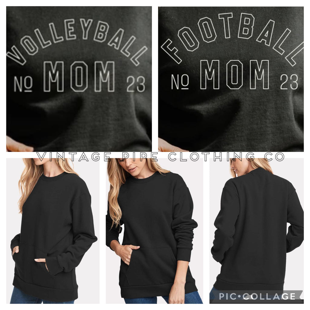 Custom # Sports Mom