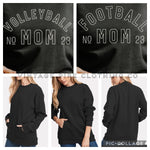 Custom # Sports Mom