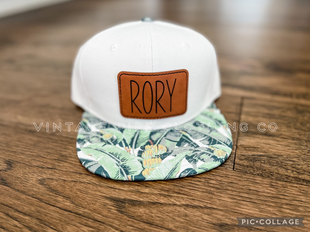 Banana Leaf Custom Snapback Hats