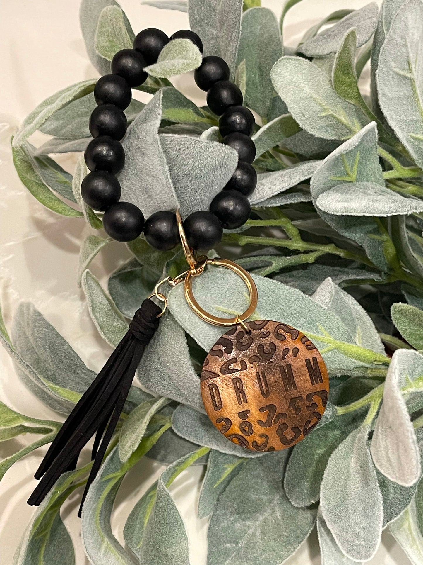 Personalized Wristlet Keychain