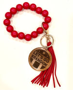 Personalized Wristlet Keychain