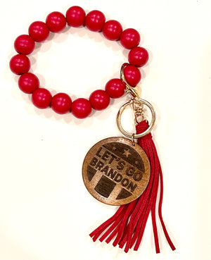 Personalized Wristlet Keychain